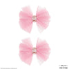 HDC x Emily in Paris Sparkling Pink Hair Bow Alligator Clip - Set of 2