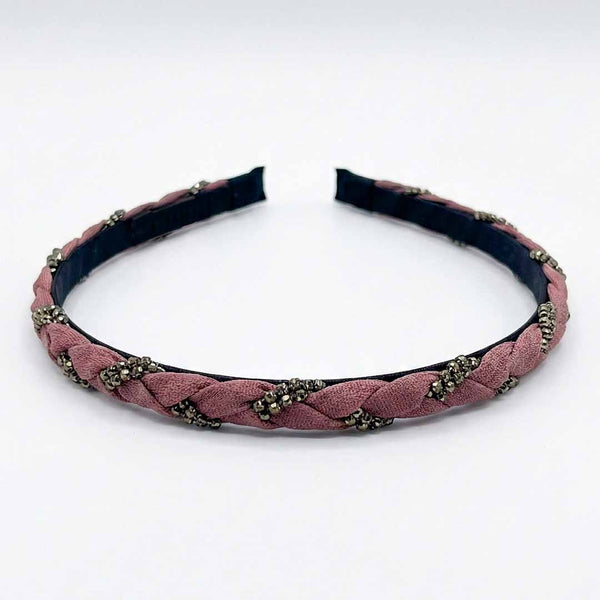 Adine Headband - Dark Pink