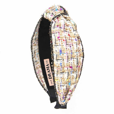 Tweed Headband- Neutral