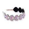 Crystal Shell Headband - Lilac