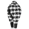 Black & White Tweed Knotted Hair Band