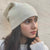 Bronzing Hot Silver Beanie - White Silver