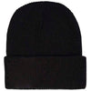Black Beanie with Pearls & Crystals