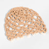 Breathable Crochet weaved Beanie caps with shell charms