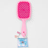 Drama Detangle Hair Brush with Removable Charm Chain & Free Pouch - Pink