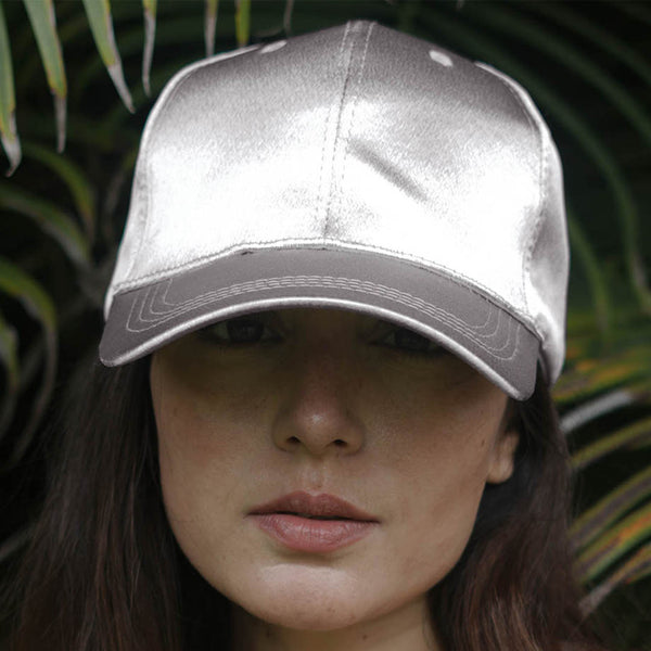 Shimmer Baseball Cap - Grey