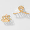 Amara Mini Claw Clips - Set of 2 - Gold