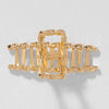 Aurora Claw Clip - Gold