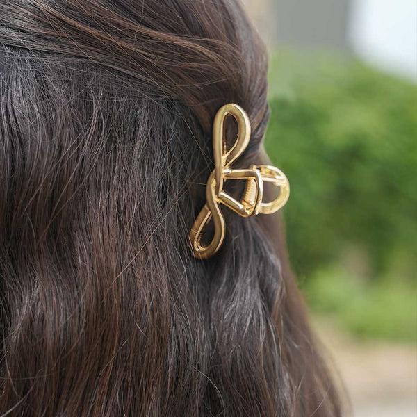 Isla Claw Clip - Gold