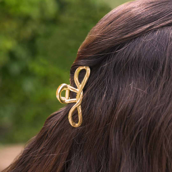 Isla Claw Clip - Gold