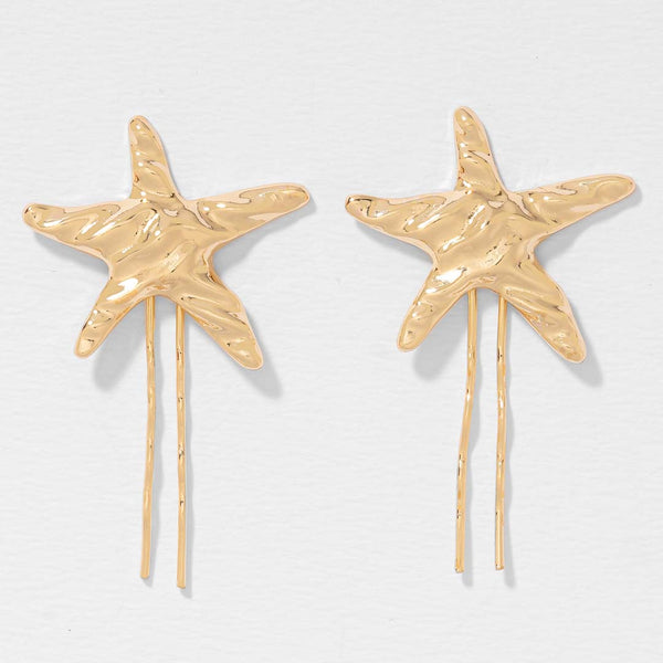 Léa Hair Pins - Set of 2 - Gold
