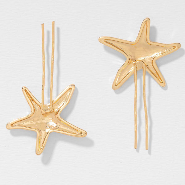 Léa Hair Pins - Set of 2 - Gold