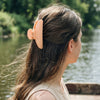 Everyday Luxe Pastel Claw Clip - Orange