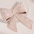 Blush Diamond Beaded Hair Bow