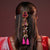 Coin & Mirror Hair Tassels with U Pin - Pink