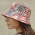 Zebra Patterned Bucket Hat - Multi