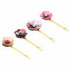 Flower pins Set of 4