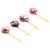 Flower pins Set of 4