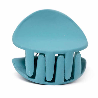 Mini Hair Clip Round- Green