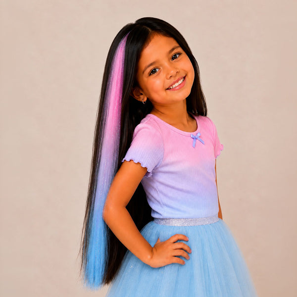 Barbie Gotta Glow! Hair Extensions – Pink Sky