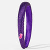 Barbie Rhinestone Puff Hair Band with Barbie Charm - Purple