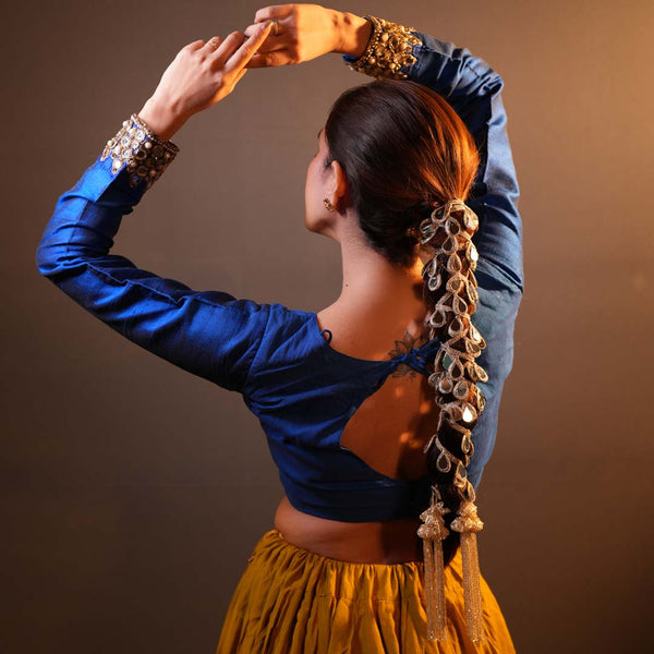 Mirror Parandi with Tassel - Gold
