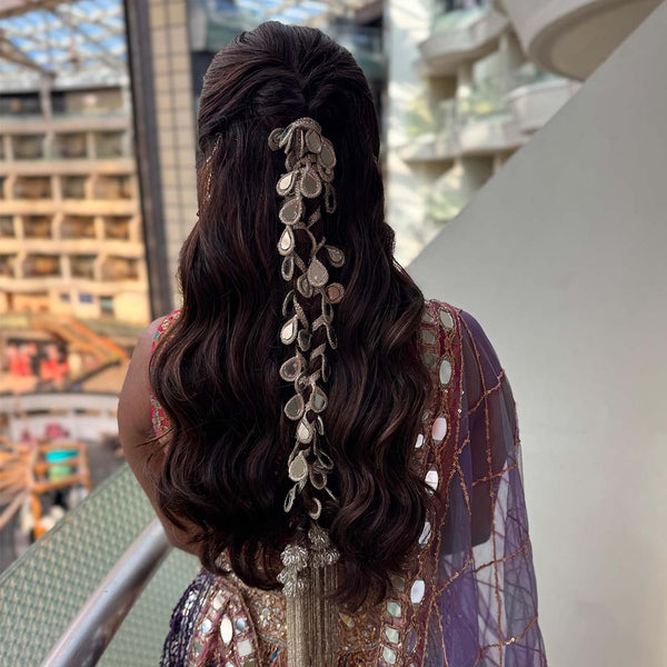 Mirror Parandi with Tassel - Gold