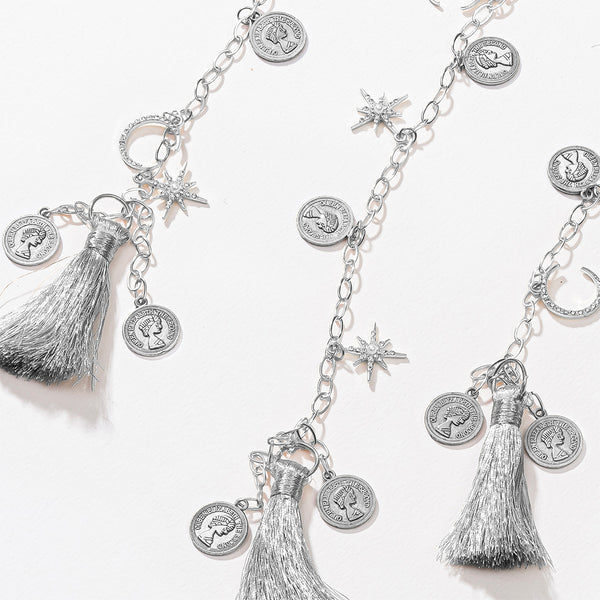 Sitara Crystal Parandi - Silver