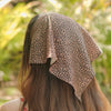Lea Noir Headscarf - Brown