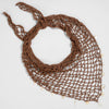 Lightweight crochet scarf for beach, and resort styling - summer set