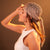 Bohemian Crochet Headscarf - Gold - Medium