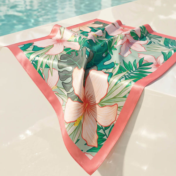 Flora Belle Bandana Scarf - Pink