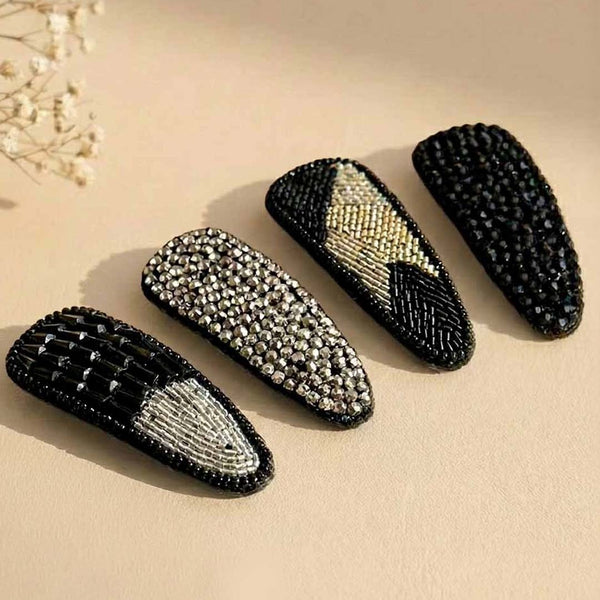 Rhinestone Hair Pins - Set of 4