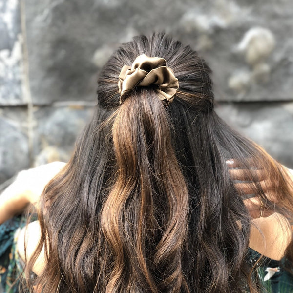 Neutral Scrunchies- I - Set of 3