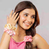 L'amour Satin Scrunchies- Set of 3