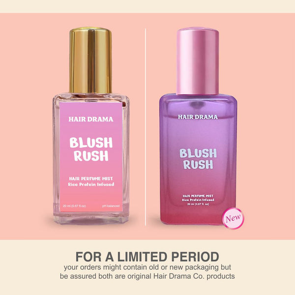 Blush Rush – hair perfume with rice protein - limited collection 