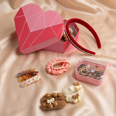 Little Icons Kids Hair Accessory Gift Box - Set of 6