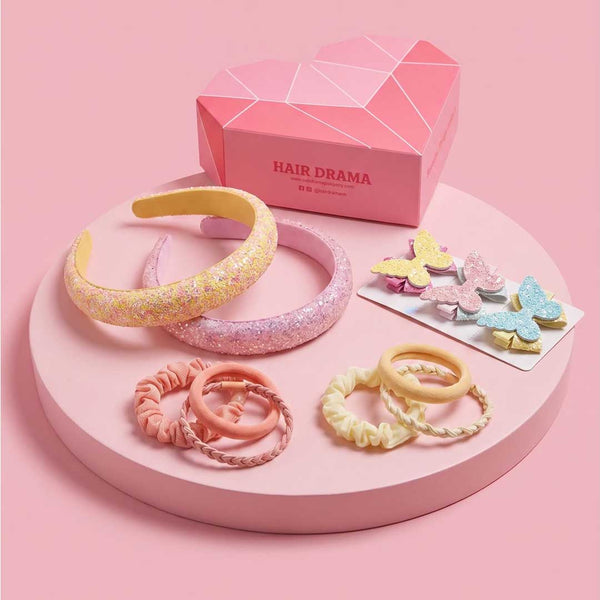 Spring Sparkle Hair Accessory Gift Box - Set of 5