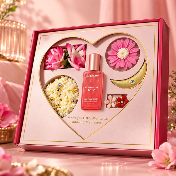 Festive Glow Hair Styling Gift Box - Set of 8