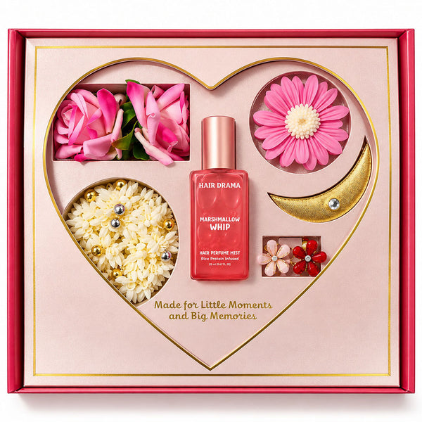 Festive Glow Hair Styling Gift Box - Set of 8