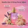 Long-lasting hair perfume with bergamot, peony, rose, and musk - non-sticky daily use formula