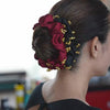 Utsav Satin Scrunchies with Ghunghroos - Set of 2