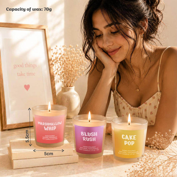 Vibe Check Candle Gift Box - Set of 3