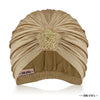 Shimmer & Glitter Turban - Beige